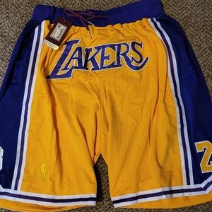 Just Don Kobe Bryant Mamba Basketball Shorts 🏀
